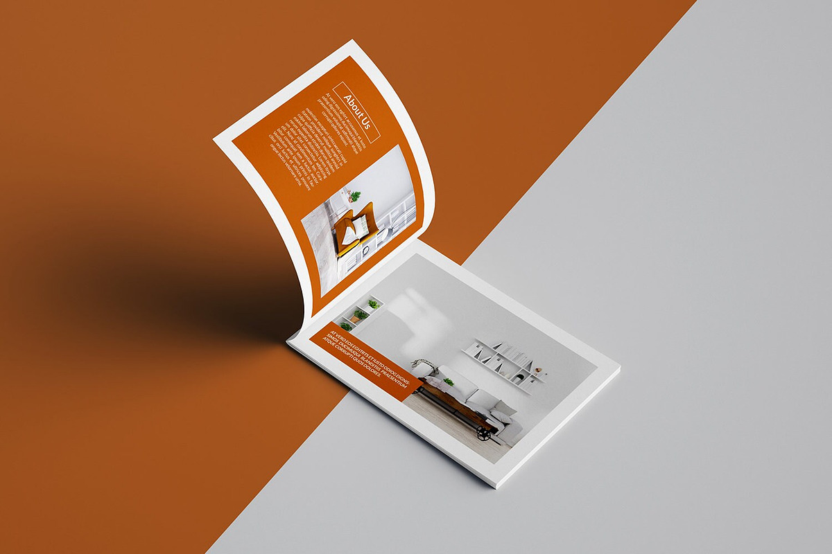 Interior Brochure Template, a Brochure Template by retrographix (Photo 3 of 7)
