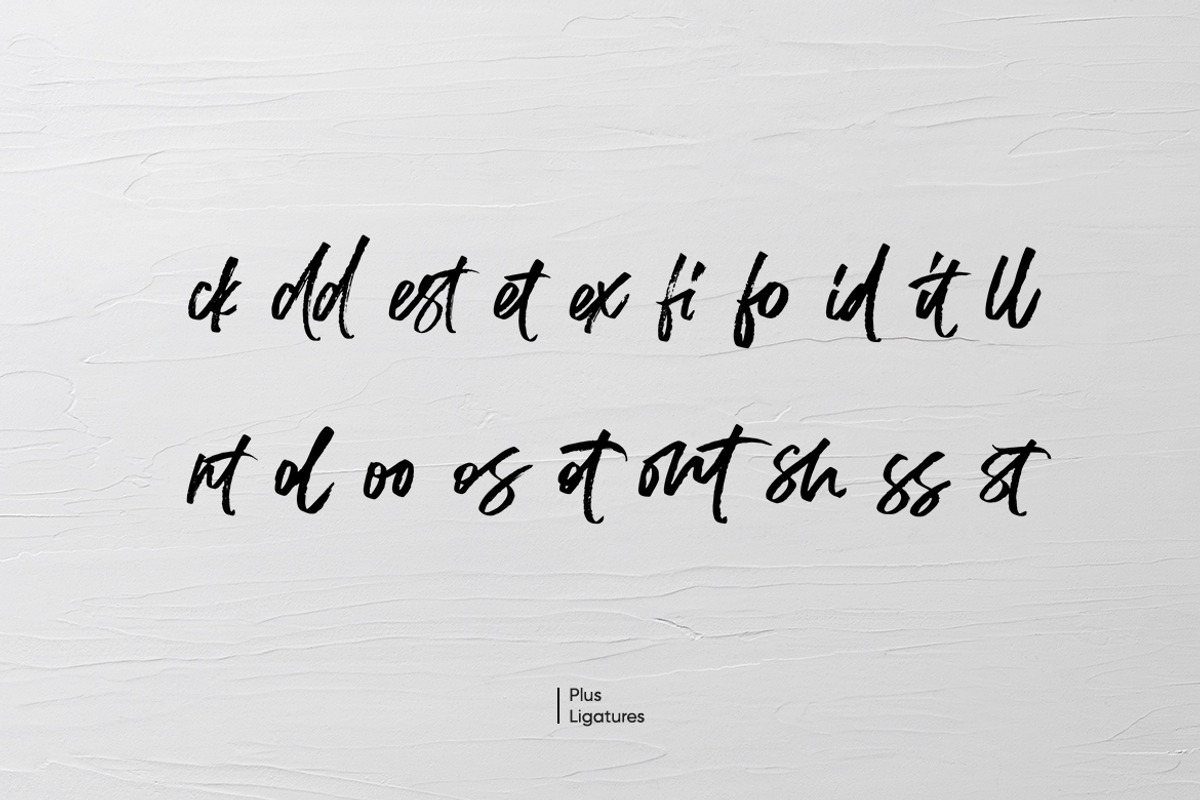 Black Stone Marker + SVG, a Script Font by kavoon (Photo 15 of 15)