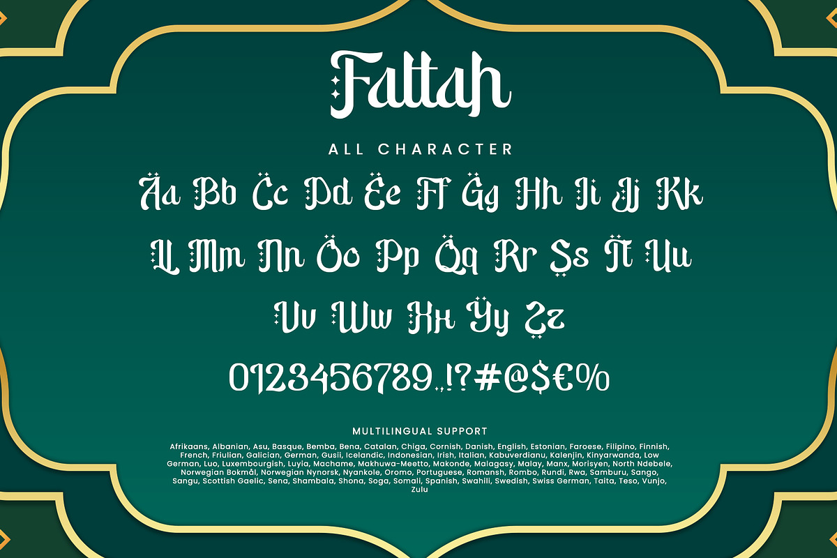 Fattah, a Serif Font by HATFSTUDIO (Photo 7 of 8)