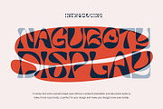 Naguboty Display, a Sans Serif Font by Damelev (Thumbnail 1 of 9)