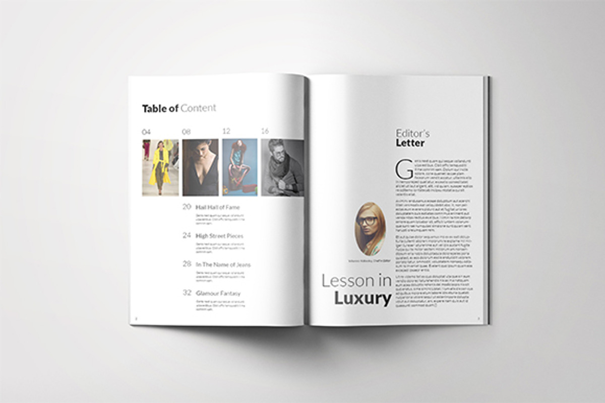 Mode Magazine, a Magazine Template by Bookrak Graphic Design (Photo 2 of 8)