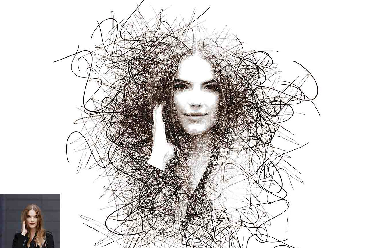 Faster Sketch Effect Ps Action, an Action Add-On by Studio Retouch (Photo 16 of 34)