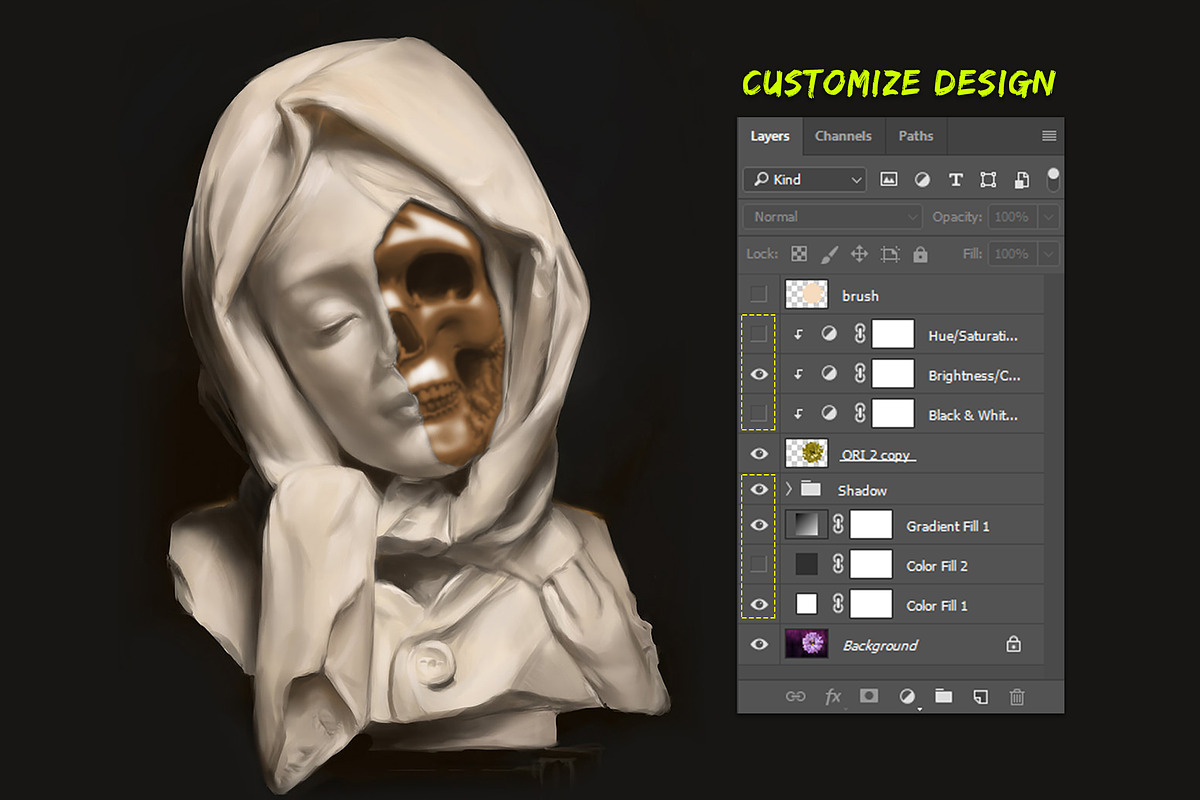 10 Chocolate Photoshop Actions, an Action Add-On by yantodesign (Photo 5 of 6)