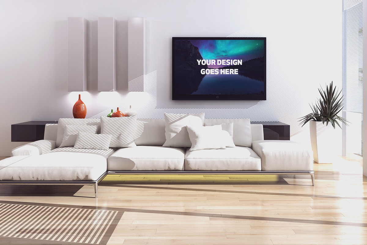 24 TV Display Mockup, a Product Mockup by Walentin (Photo 4 of 21)