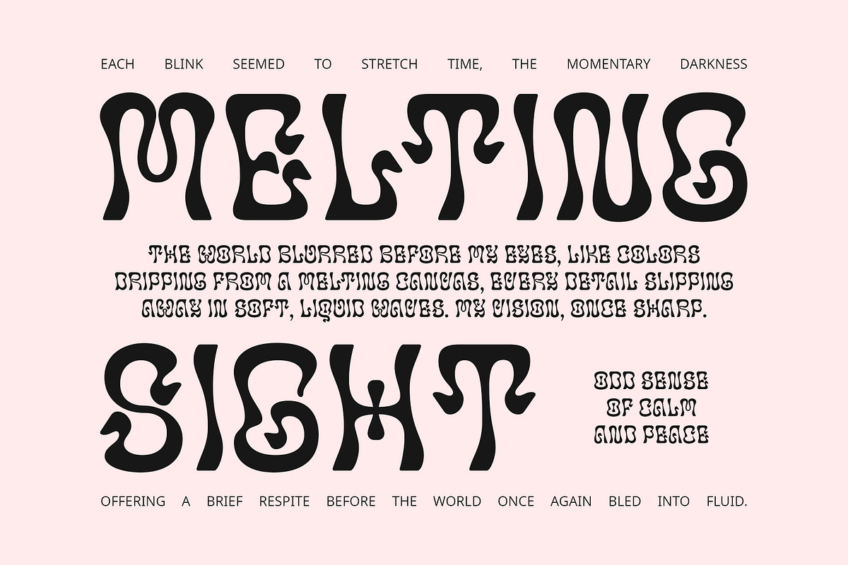 CS Polisade – Psychedelic Font, a Sans Serif Font by Craft Supply Co. (Photo 7 of 8)