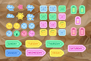 Daily Planner Stickers Pack, a Decorative Illustration by IMG Visuals (Thumbnail 2 of 8)