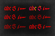 Calligraphy Procreate Brushes, a Brush Add-On by ZenLettering (Thumbnail 7 of 16)