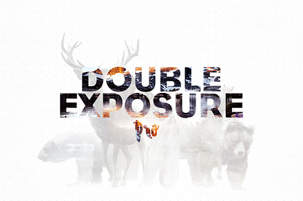 Double Exposure Photoshop Action Pro