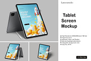 Tablet Screen Mockup, an iPad Mockup by lamorastudio (Thumbnail 1 of 14)
