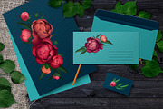 Flower Clipart, a Decorative Illustration by Ira Cvetnaya (Thumbnail 6 of 10)