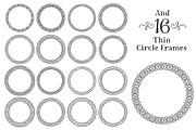Grey Round Lace Frames, an Illustration by Amanda Ilkov (Thumbnail 5 of 5)