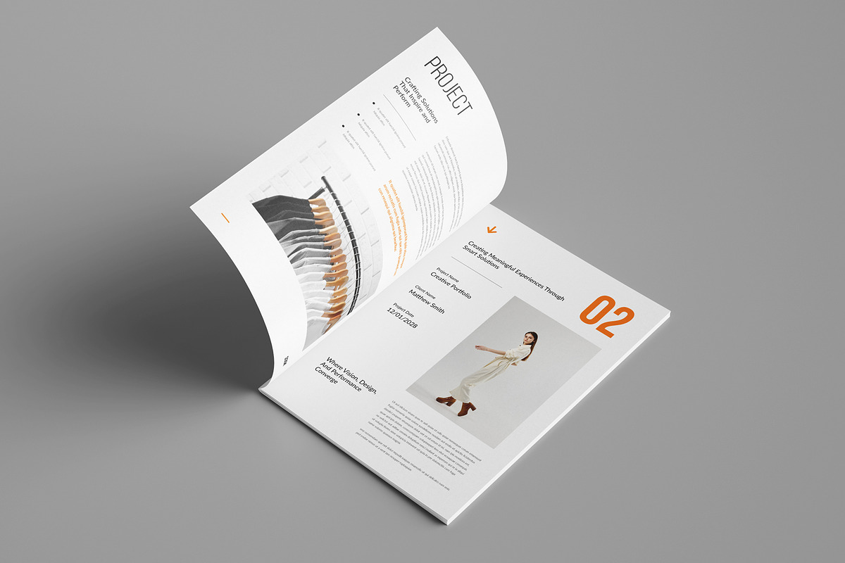 Portfolio Brochure Template, a Brochure Template by Seeing-art (Photo 5 of 11)