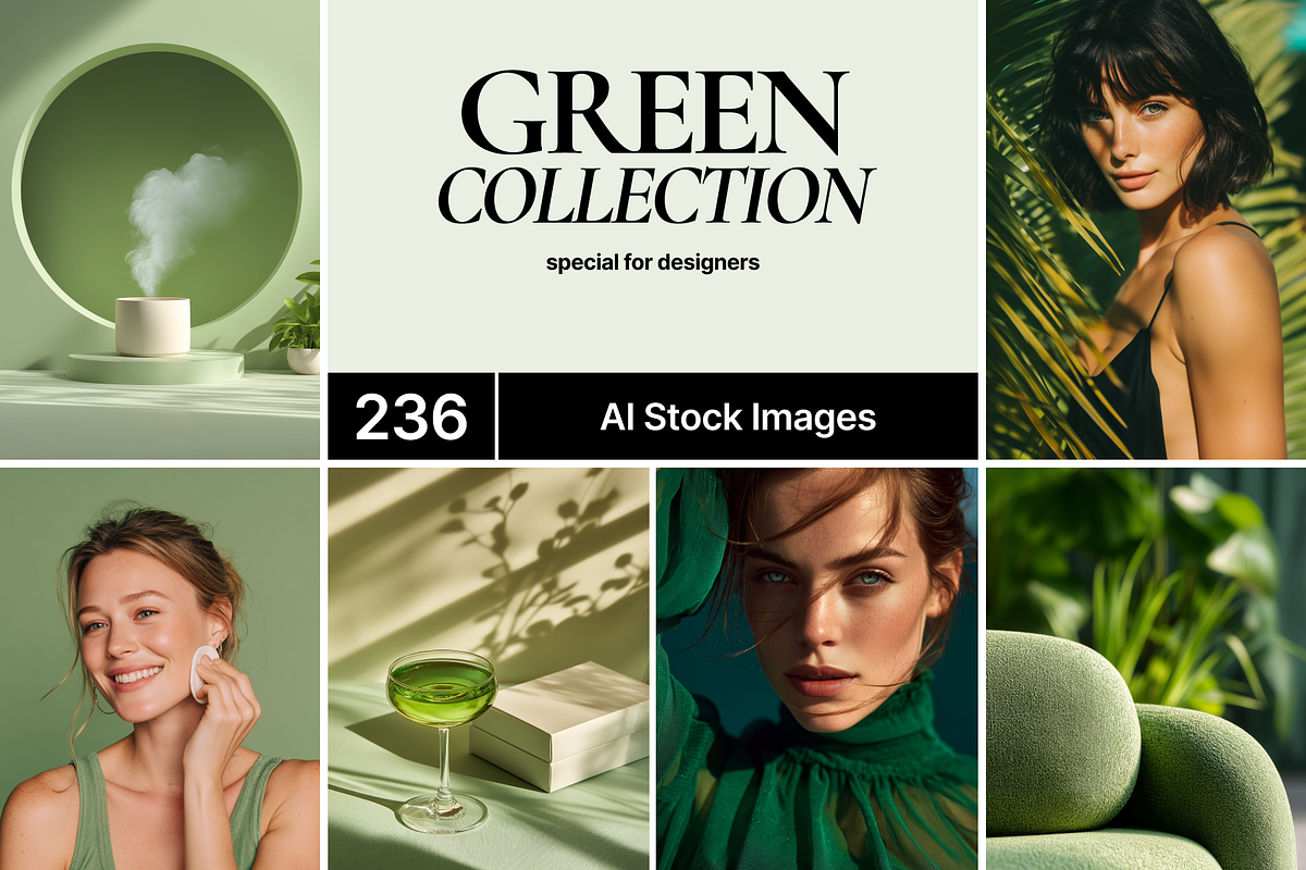 236 Green Fashion Stock Images, a Beauty & Fashion Photo by Welovegraphics (Photo 1 of 10)