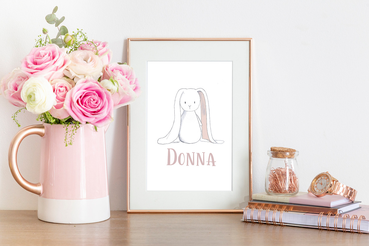 Donna - A Fun All Caps Font, a Serif Font by WanderlustLens (Photo 6 of 7)