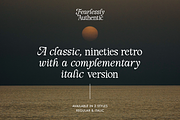 Fearlessly Authentic - Nineties Font, a Serif Font by Dharmas Foundry (Thumbnail 14 of 15)