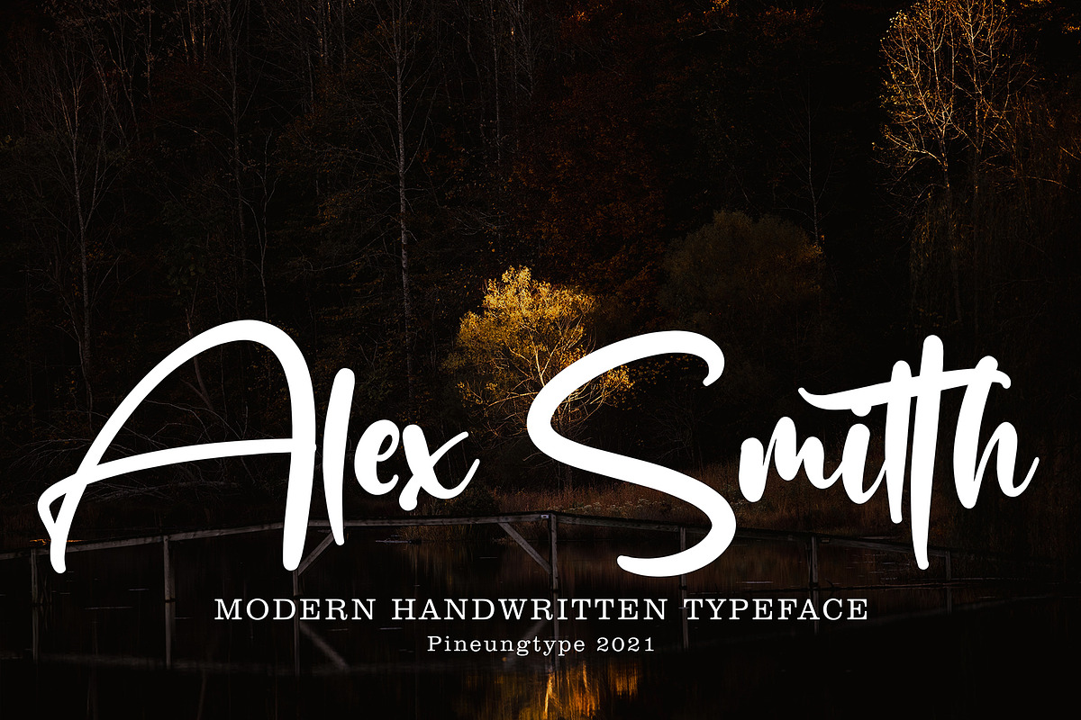 Chattrin Jaretha, a Script Font by pineungtype (Photo 4 of 9)