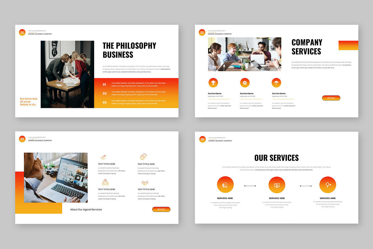 Agoral-Business PowerPoint Template, a Presentation Template by rudiSasori (Photo 3 of 9)