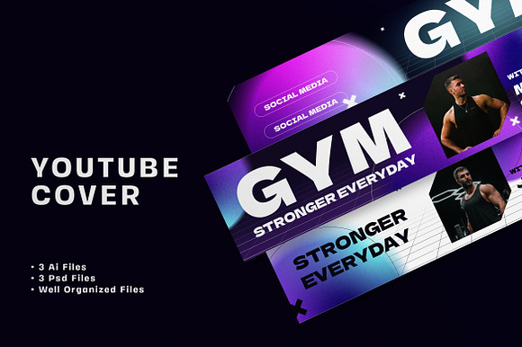 Gym Youtube Cover preview 4