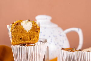 Viral Pumpkin Cream Cheese Muffins, a Food & Drink Photo by Rimma