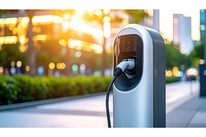 Electric vehicle charging station, a Transportation Photo by Igor Tichonow