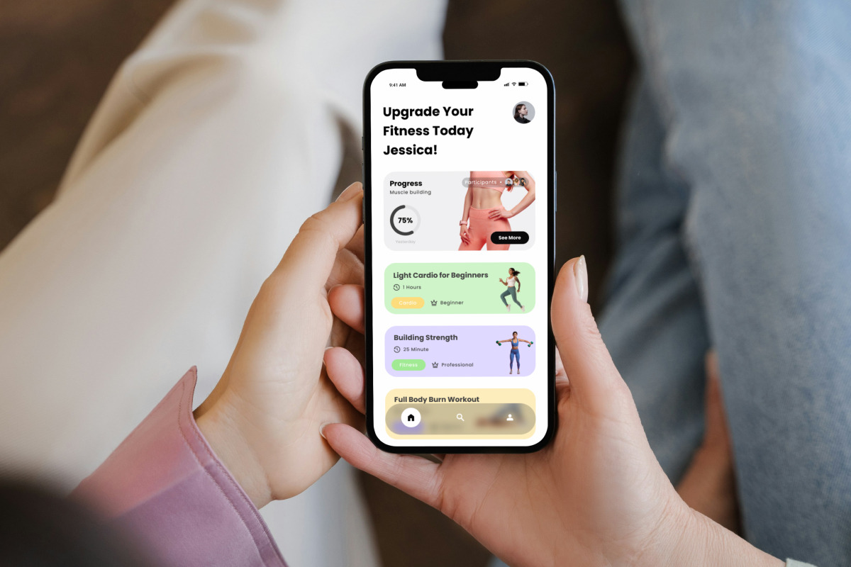 Oeroflow - Fitness Tracker App, an App Template by productype1 (Photo 5 of 5)