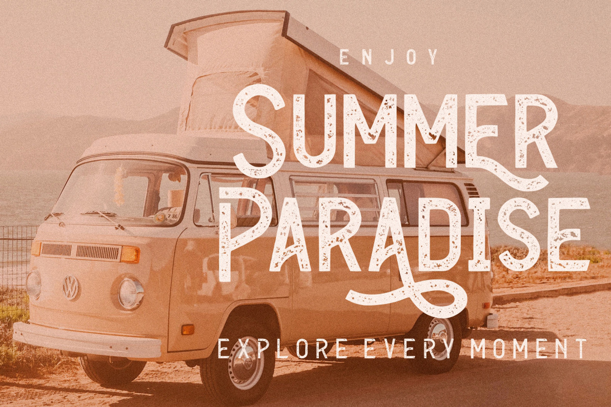 Enternal Vintage Stamp Typeface, a Sans Serif Font by Creatype Studio (Photo 5 of 9)
