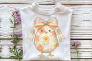 Happy Easter Chick PNG, an Illustration by CraftArtStudio (Thumbnail 3 of 4)