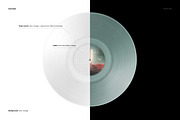 Translucent Vinyl Record Mockup, a Merchandise Mockup by creatsy5 (Thumbnail 2 of 7)