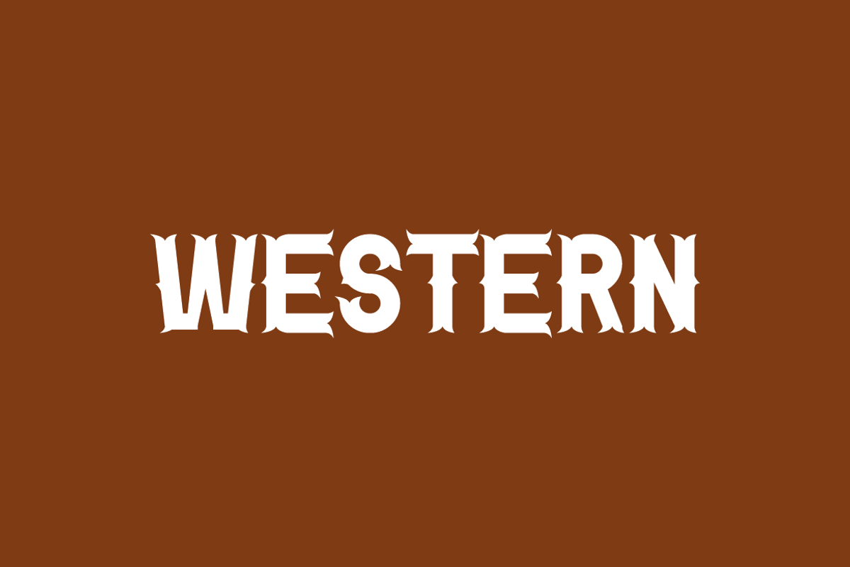 Conrod - Cowboy Font, a Serif Font by Iqsiart Studio (Photo 4 of 6)
