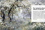 30+ Wild Hawthorn & Sloe Hedgerows, a Decorative Illustration by Virgo Studio (Thumbnail 2 of 6)