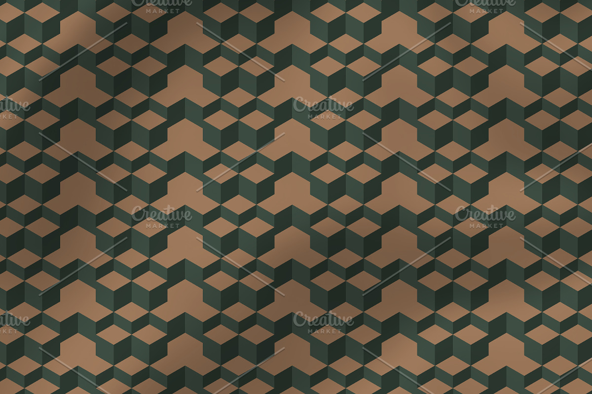 Choco Block Pattern, a Pattern Graphic by Pyopo (Photo 3 of 3)