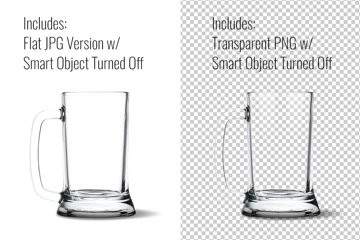 Beer Stein Mockup Template PSD, a Product Mockup by SarahDesign (Photo 2 of 3)