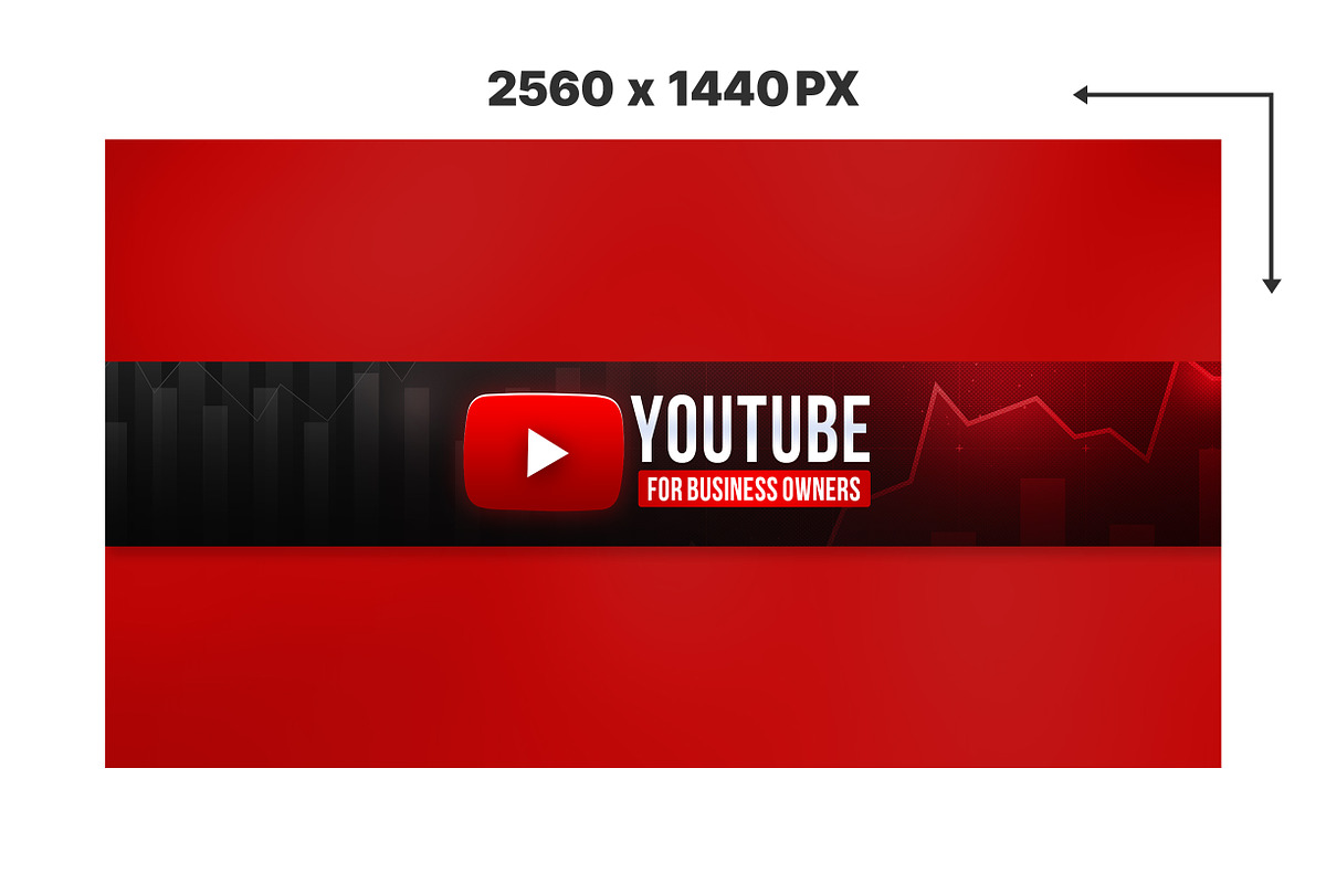 Professional YouTube banner Template, a Social Media Template by Vaughn Studios (Photo 2 of 5)