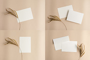 Beige - 5x7 Card Mockup Bundle, a Product Mockup by Salt Color Studio (Thumbnail 10 of 13)
