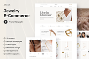 Axels - Jewelry E-Commerce Framer, a Websites & App Template by peterdraw (Thumbnail 1 of 7)