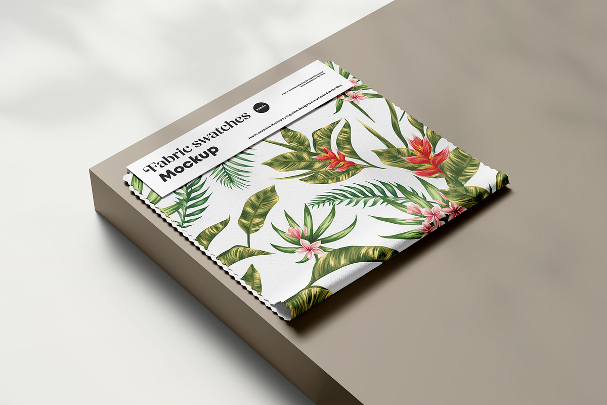 Fabric Swatches Mockup, a Household Mockup by Yogurt86 (Photo 10 of 11)