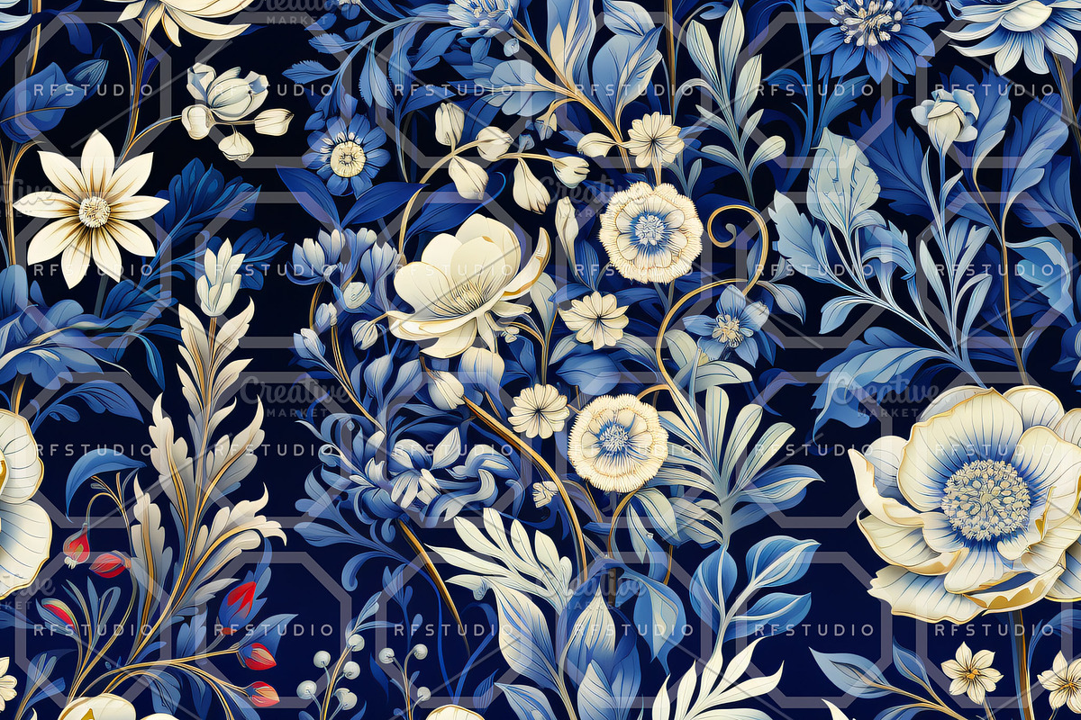 EXOTIC DÉCOR. Seamless Patterns, a Texture Illustration by RefinedFantasyStudio (Photo 5 of 9)