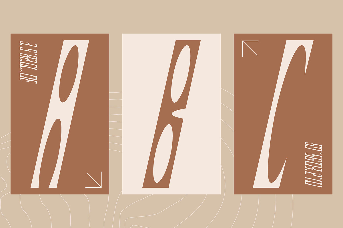 SK Coisa — Decorative Slanted Font, a Font by Shriftovik Type Foundry (Photo 4 of 8)