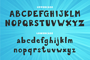 Shaped Corner Font