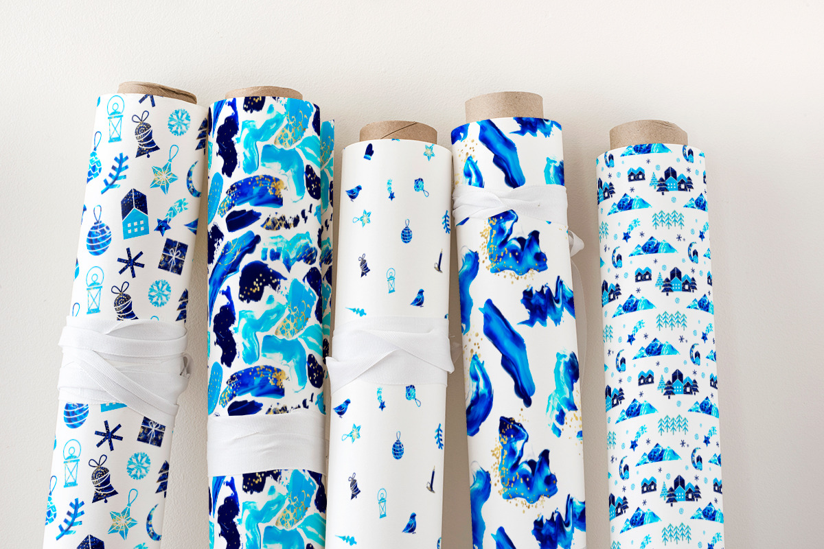 Abstract acrylic. Winter collection, an Object Graphic by Julie&Taily (Photo 4 of 30)