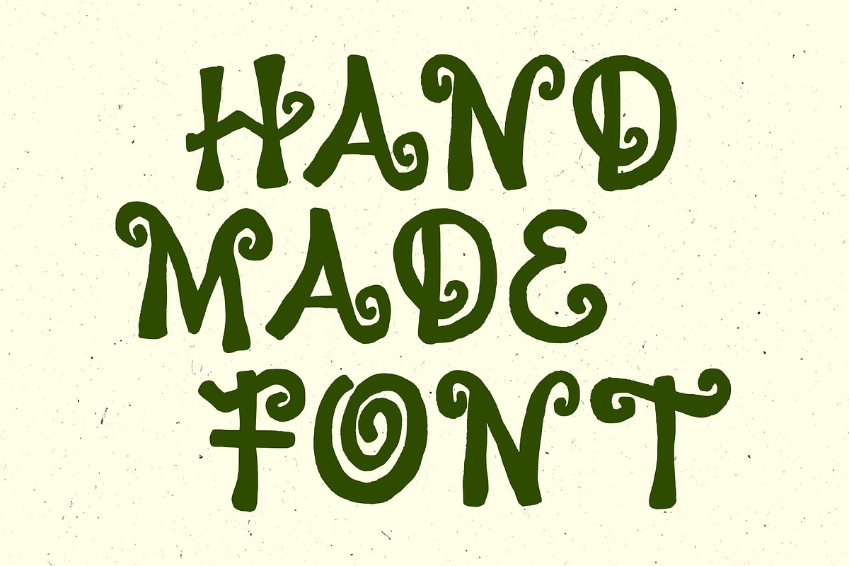 CS Claribel – Decorative Font, a Handwritten Font by Craft Supply Co. (Photo 2 of 8)