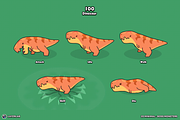 2D Minimal - Boss Monsters, an Animal Illustration by LAYERLAB (Thumbnail 4 of 9)