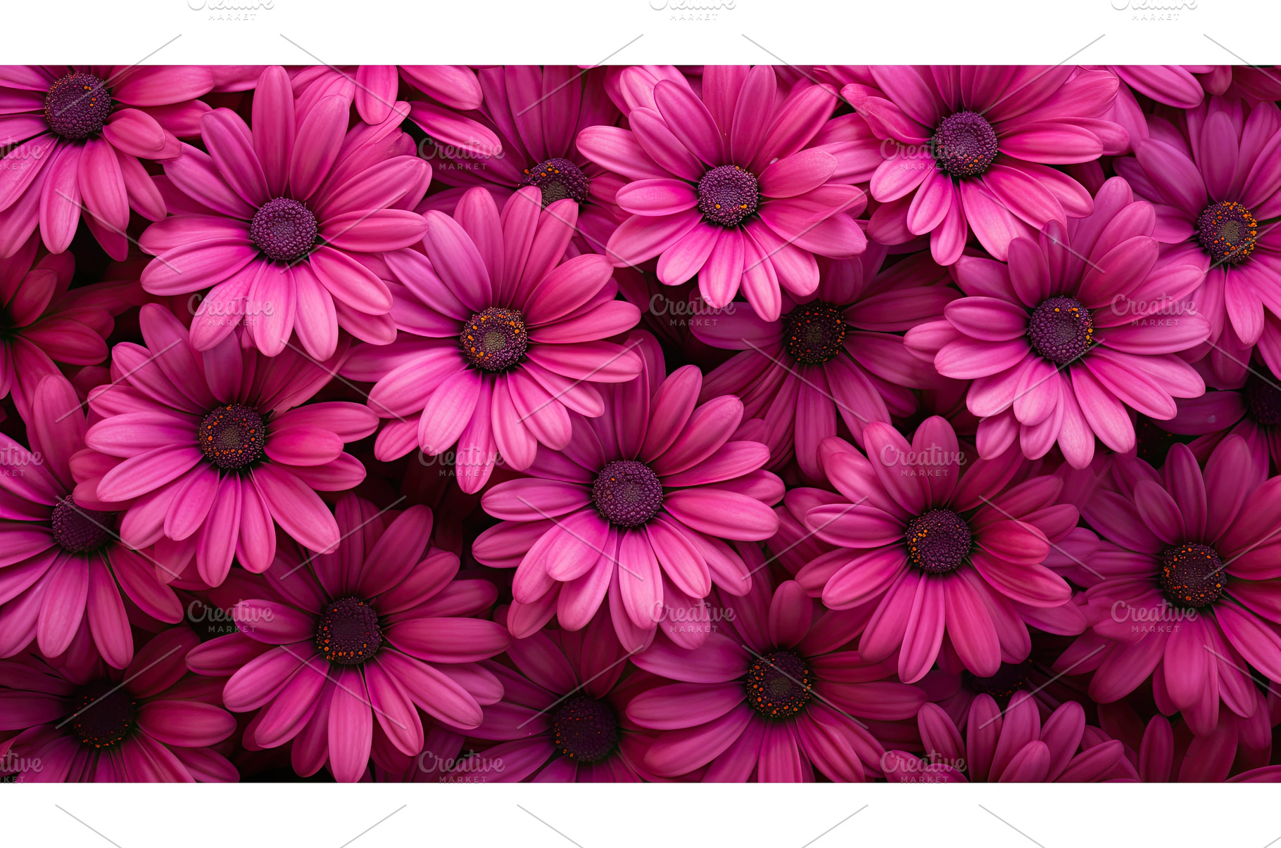 bloom magenta flowers ai generated, a Nature Photo by pikepicture