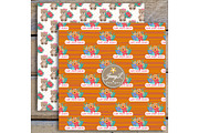 Get Well Soon Digital Papers Clipart, a Pattern Graphic by JennyL Designs (Thumbnail 8 of 9)
