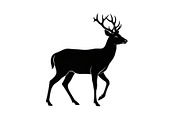 Majestic Deer & Stag Silhouette Bund, an Illustration by jahid234 (Thumbnail 12 of 41)