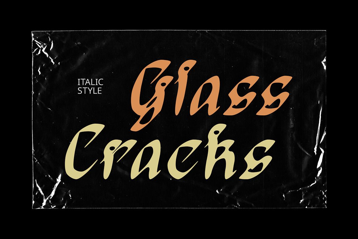 CS Noisy Drawn, a Blackletter Font by Craft Supply Co. (Photo 5 of 8)