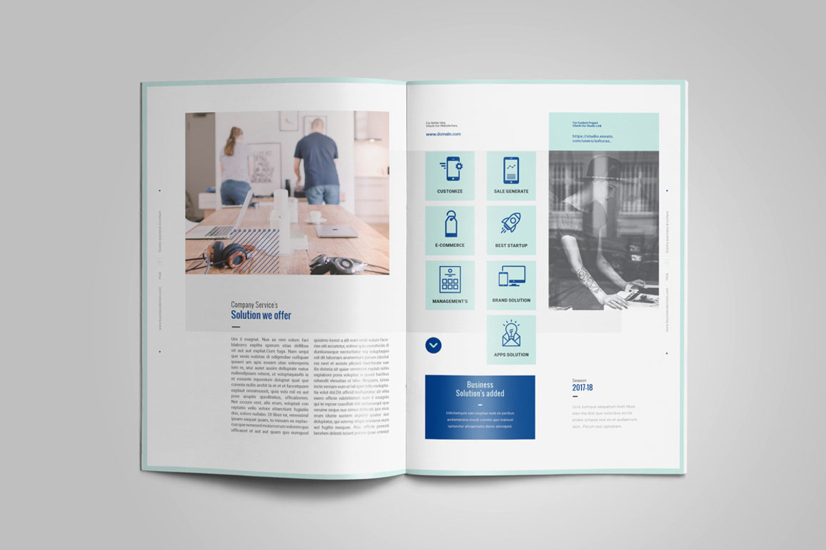 Annual Report, a Brochure Template by Elite_Standard (Photo 5 of 12)