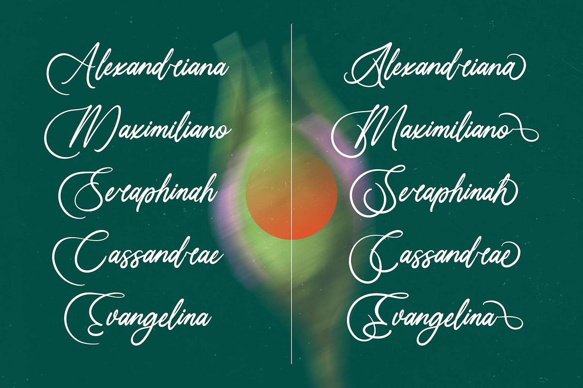 Uniquely Vifanite Bold Calligraphy, a Script Font by Letterena Studios Script (Photo 3 of 20)
