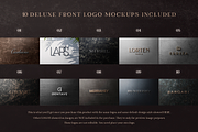 10 Deluxe Front Logo Mockups - V2, an Advertising Mockup by Asylab (Thumbnail 2 of 19)
