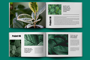 Botanical Magazine Layout